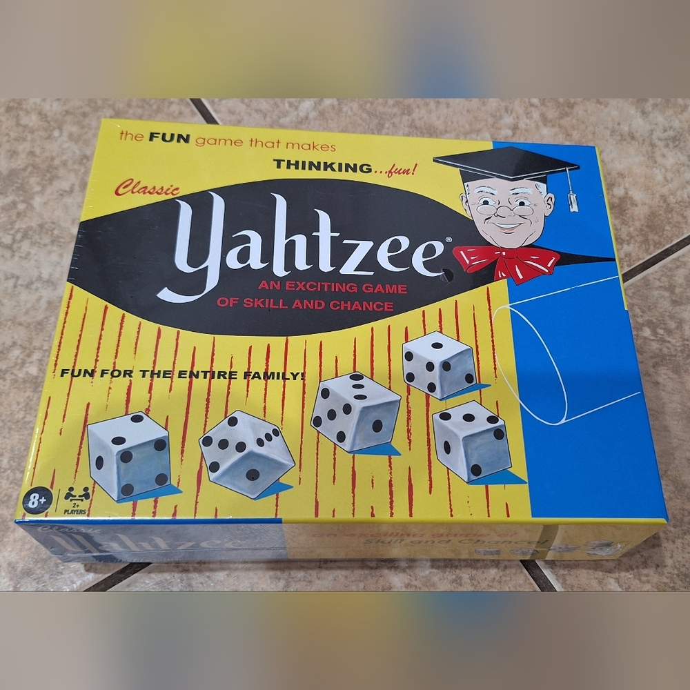 Dice Game - Yellow and Blue - NIB